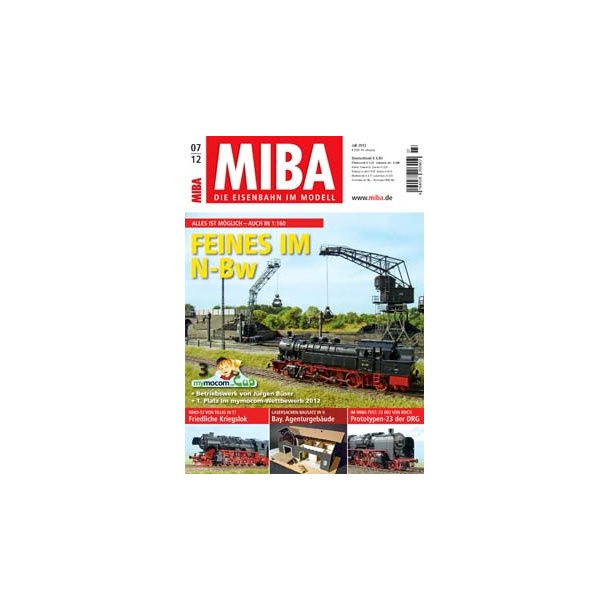 MIBA Die Eisenbahn Im Modell Juli 2012