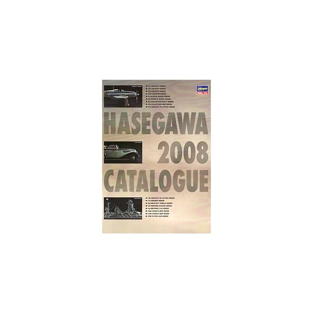 Hasegawa Hovedkatalog 2008 - plastbygges&aelig;t