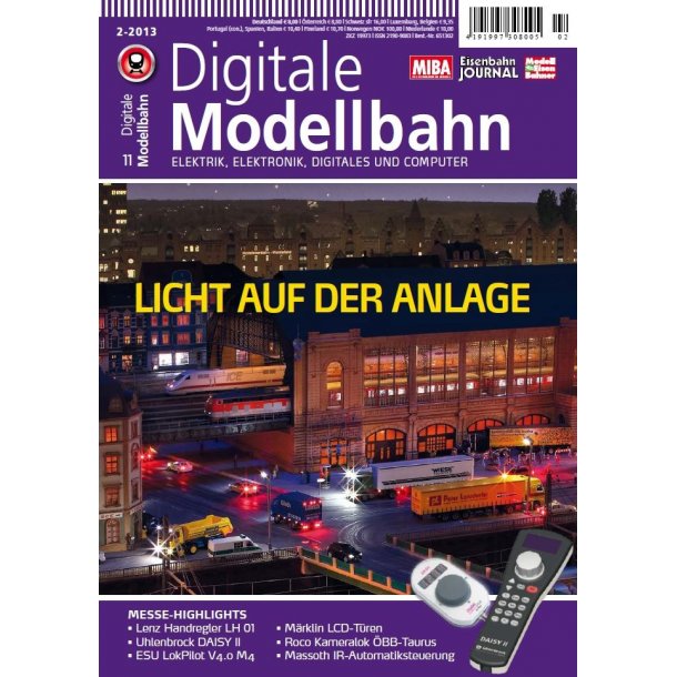 Digitale Modellbahn - Licht auf der anlage