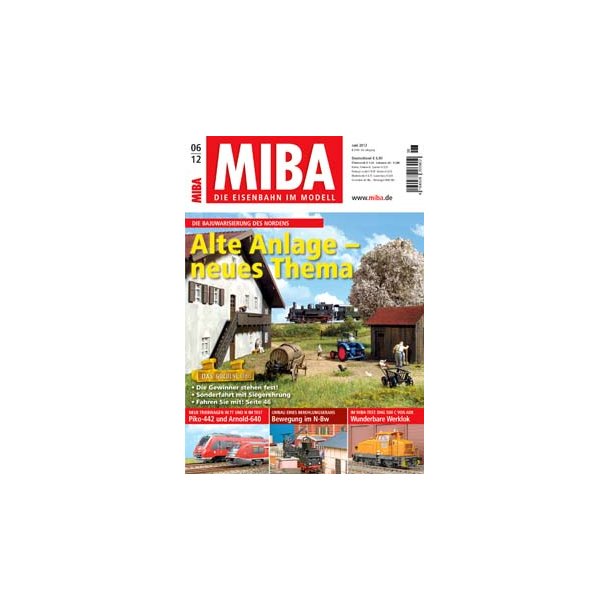 MIBA Die Eisenbahn Im Modell Juni 2012