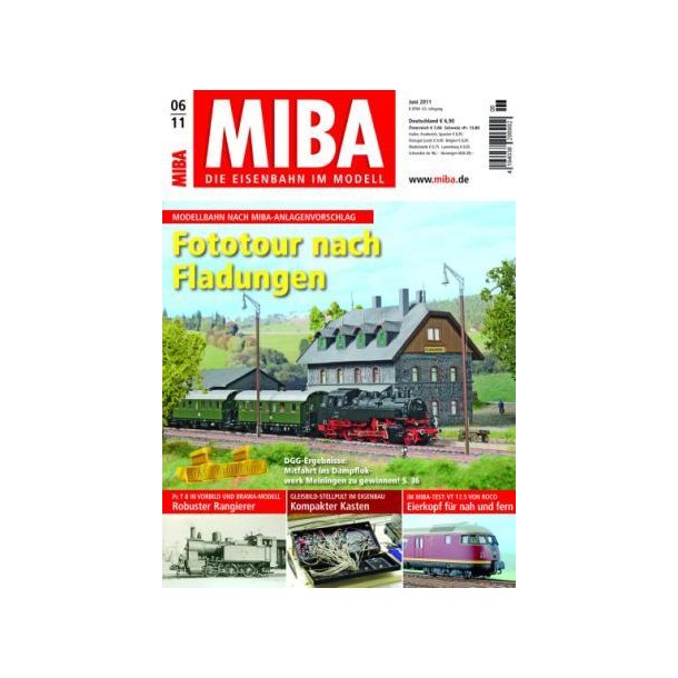 MIBA Die Eisenbahn Im Modell Juni 2011