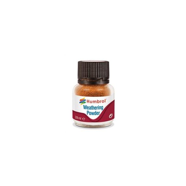 Humbrol AV0008 Weathering Powder Rust - 28ml