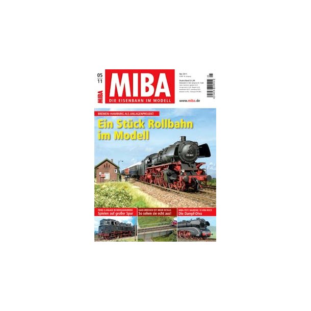 MIBA Die Eisenbahn Im Modell Maj 2011