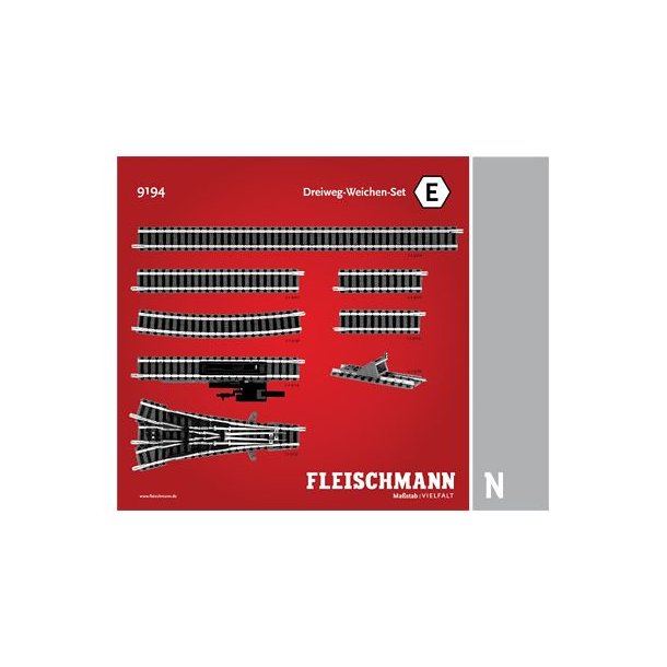 Fleischmann 9194 Skinneudvidelsess&aelig;t E
