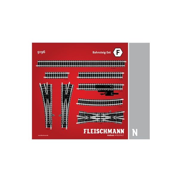 Fleischmann 9196 Skinneudvidelsess&aelig;t F