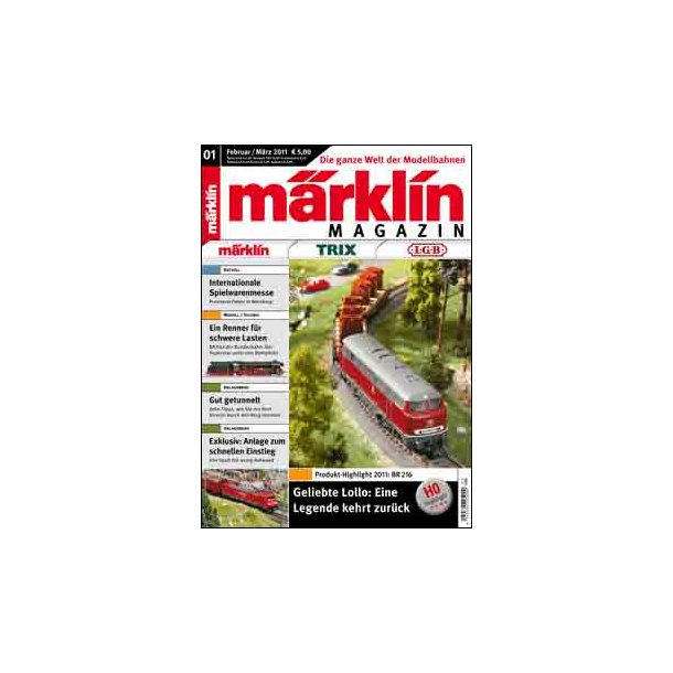 M&auml;rklin Magazin 01/2011
