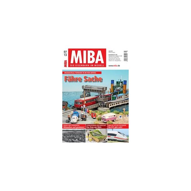 MIBA Die Eisenbahn Im Modell Juli 2013
