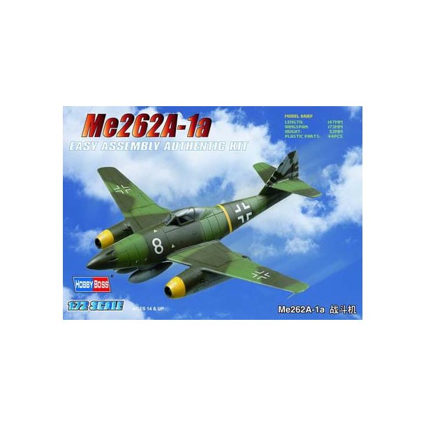 Hobby Boss 80249 Me262 A-1a Fighter Str. 1:72