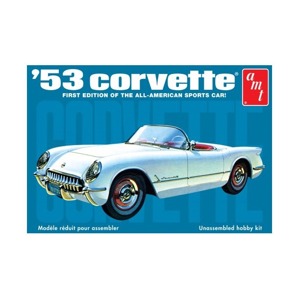 AMT 910 1953 Corvette 1/25