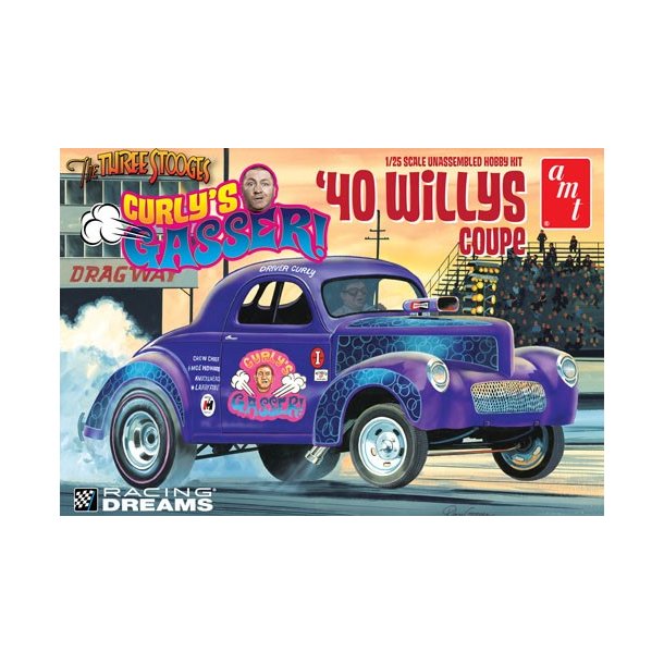 AMT 939 1940 Willys Coupe 1/25