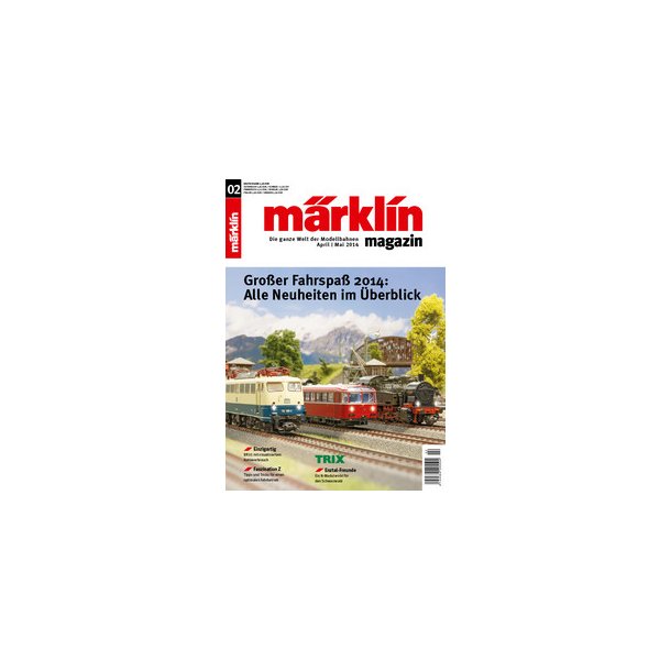 M&auml;rklin Magazin 02 2014