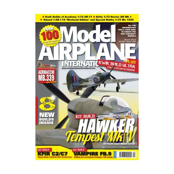 Model Airplane International marts 2014