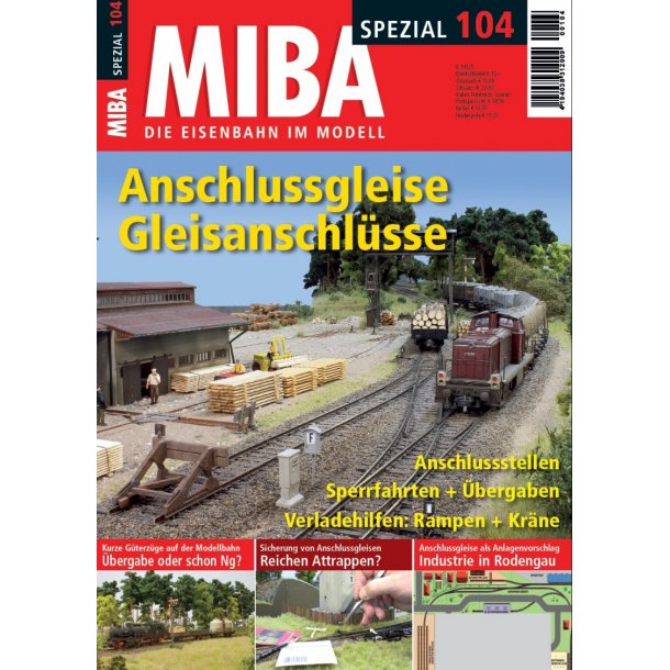 Miba Miniaturebahn Spezial nr. 104 2015