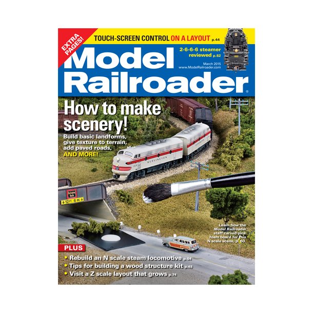 Model Railroader Marts 2015