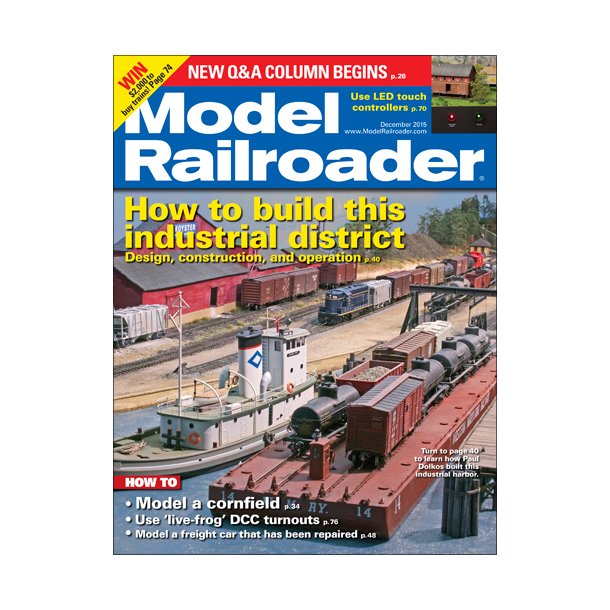 Model Railroader December 2015