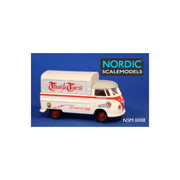Nordic Scalemodels 10018 Dansk Thor &Oslash;lbil &ndash; VW T1b &ndash; Str. H0 1:87