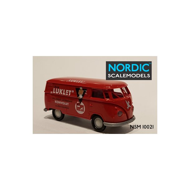 Nordic Scalemodels 10021 Dansk LUKLET bil - Str. H0 1:87