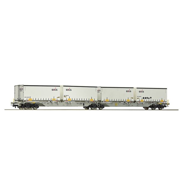 Roco 76915 Dobbelcontainervogn AAE - str. H0